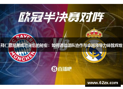 拜仁慕尼黑成功背后的秘密：如何通过团队协作与卓越领导力铸就辉煌